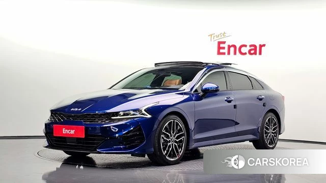 Kia K5 3rd generation 2022 Синий из Кореи