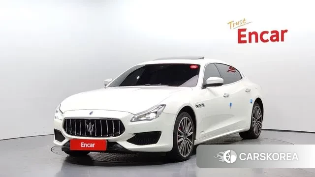 Maserati Quattroporte 2019 Белый из Кореи