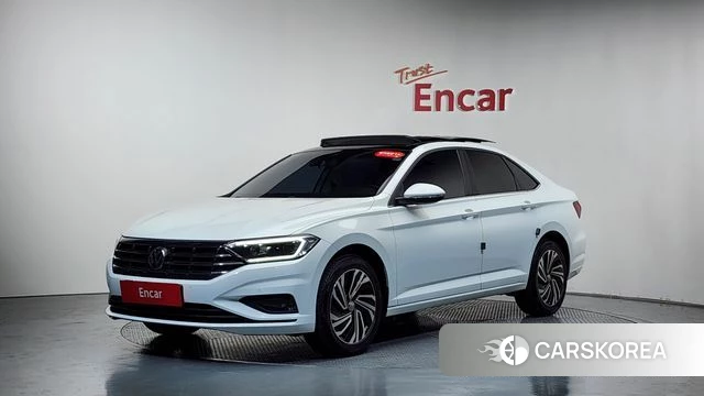 Volkswagen 7th Generation of Jetta 2021 Белый из Кореи