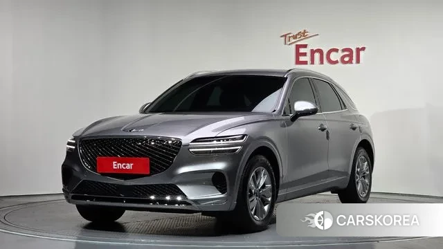 Genesis GV70 2022 Серебристо-серый из Кореи