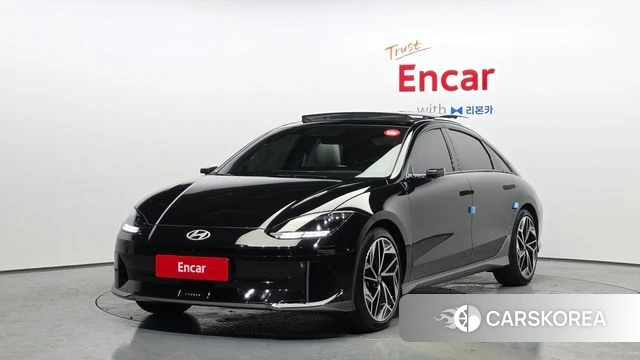 Hyundai Ionic 6 2022 Черный из Кореи