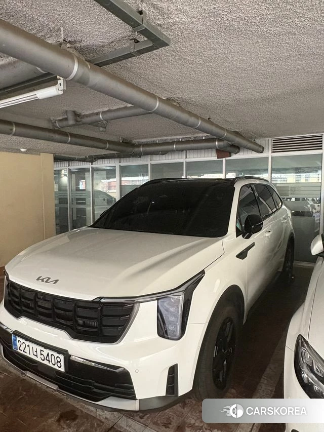 Kia The New Sorento 4th Generation 2025 Белый из Кореи