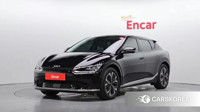 Kia EV6 2022 Черный из Кореи