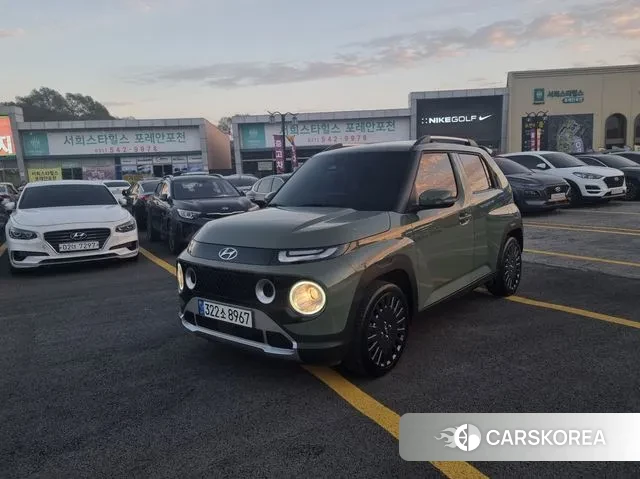 Hyundai Casper 2022 Светло-зеленый из Кореи