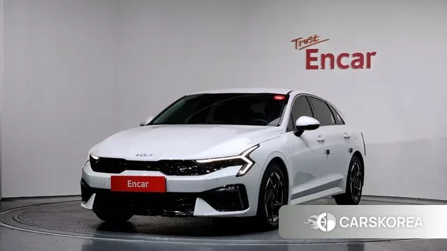 Kia The New K5 3rd generation 2024 Белый из Кореи