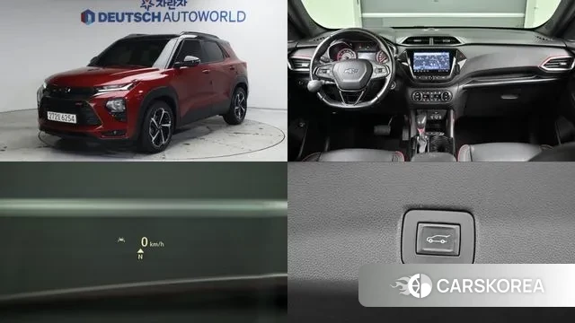 Chevrolet (GM Daewoo) Trailblazer 2020 Красный из Кореи