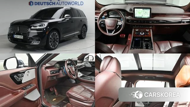 Lincoln Aviator 2nd generation 2020 Черный из Кореи