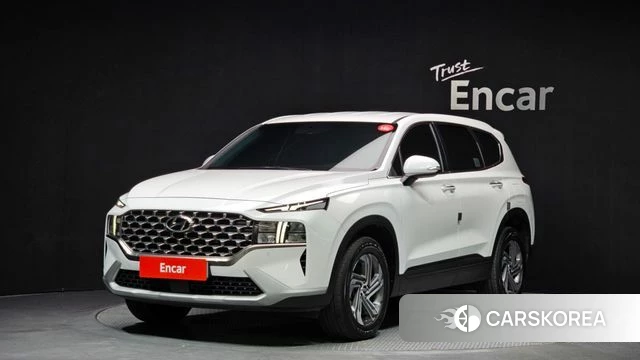 Hyundai The New Santa Fe 2023 Белый из Кореи