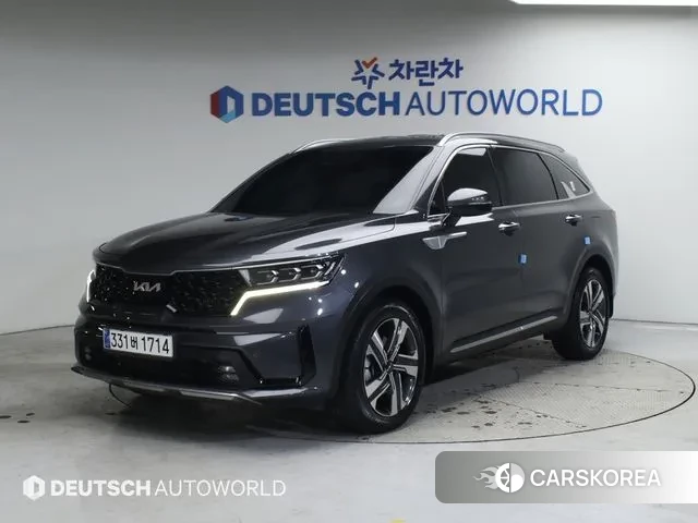 Kia Sorento 4th Generation 2022 Серый из Кореи