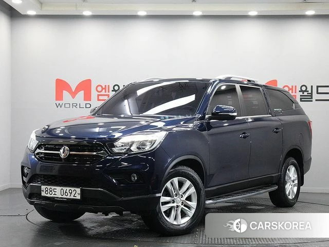 Ssangyong Rexton Sports 2018 Синий из Кореи