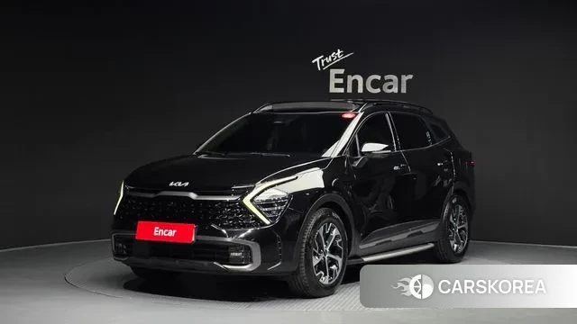 Kia Sportage 5th Generation Hybrid 2022 Черный из Кореи