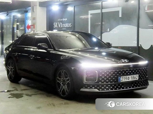 Hyundai Grandeur (GN7) 2023 Черный из Кореи