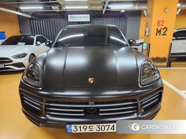 Porsche Cayenne (PO536) 2019 Черный из Кореи