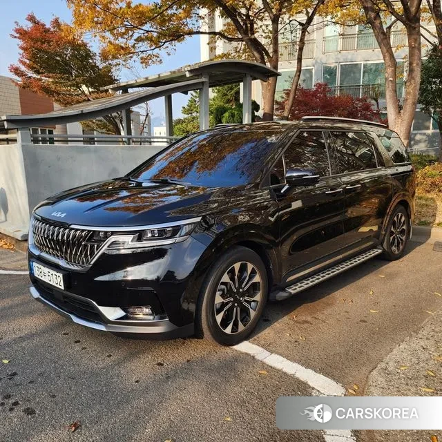 Kia Carnival 4th generation 2021 Черный из Кореи