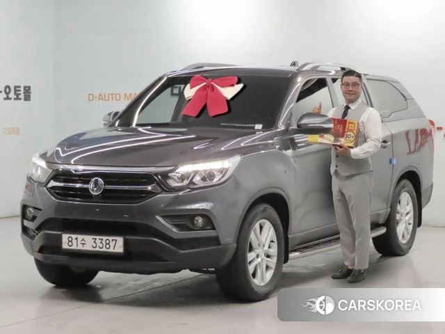 Ssangyong Rexton Sports 2019 Серый из Кореи