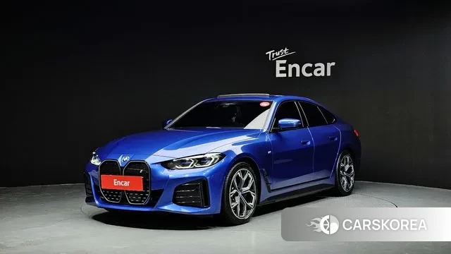 BMW i4 2023 Синий из Кореи