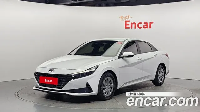 Hyundai Avante (CN7) 2020 Белый из Кореи