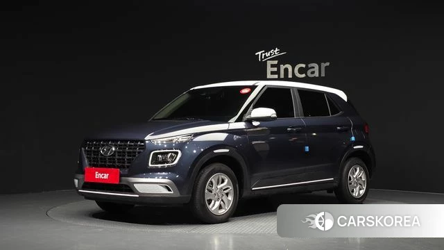 Hyundai Venue 2019 Синий из Кореи