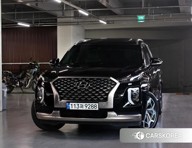 Hyundai Palisade 2022 Черный из Кореи