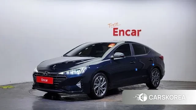 Hyundai The New Avante AD 2018 Синий из Кореи