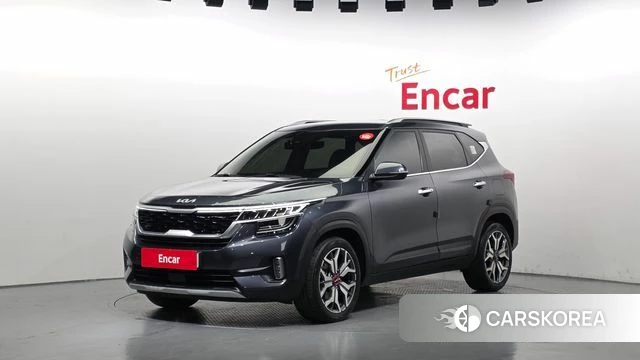 Kia Seltos 2021 Серый из Кореи