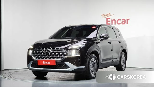 Hyundai The New Santa Fe 2021 Черный из Кореи