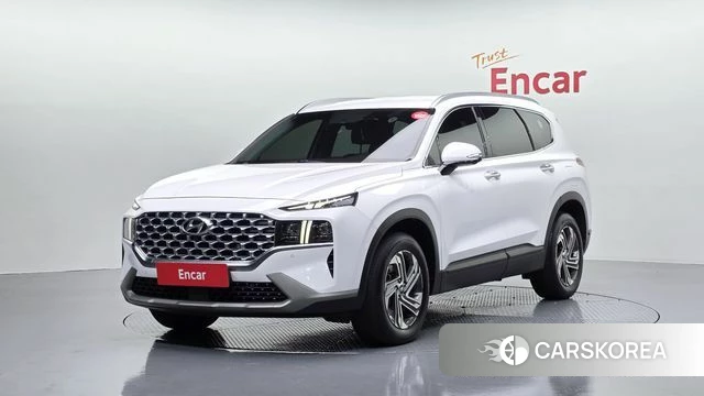 Hyundai The New Santa Fe 2021 Белый из Кореи