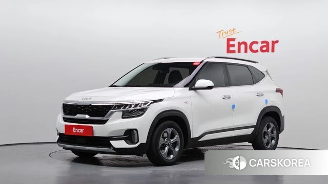 Kia Seltos 2022 Белый из Кореи