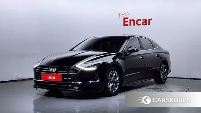 Hyundai Sonata (DN8) 2019 Черный из Кореи