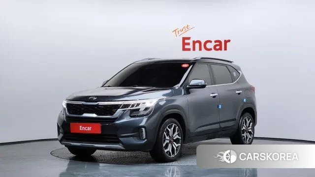Kia Seltos 2021 Серый из Кореи