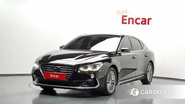 Hyundai Grandeur IG Hybrid 2018 Черный из Кореи