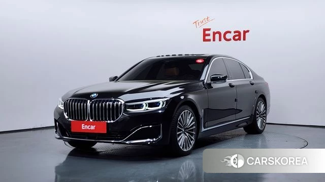 BMW 7 Series (G11) 2021 Черный из Кореи