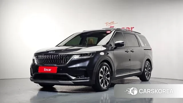 Kia The New Carnival 4th Generation 2023 Серый из Кореи