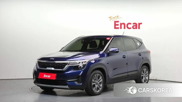 Kia Seltos 2020 Синий из Кореи