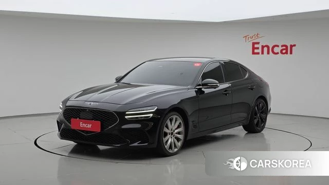 Genesis The New G70 2023 Черный из Кореи