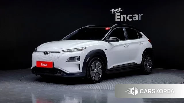 Hyundai Kona Electric 2018 Белый из Кореи