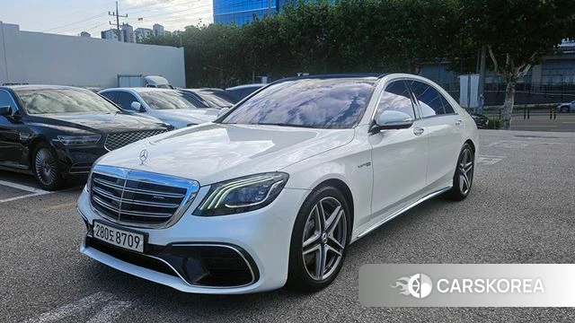 Mercedes-Benz S-Class W222 2018 Белый из Кореи