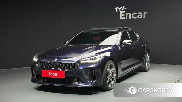 Kia Stinger 2019 Синий из Кореи