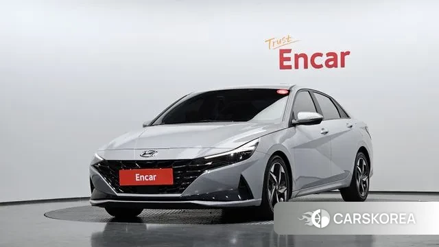Hyundai Avante (CN7) 2020 Серебристо-серый из Кореи