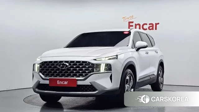 Hyundai The New Santa Fe 2022 Белый из Кореи