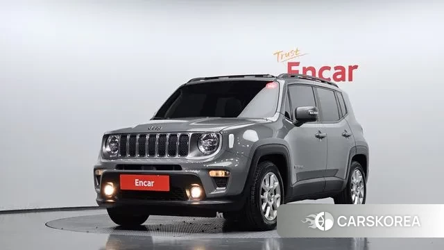 Jeep Renegade 2021 Серый из Кореи