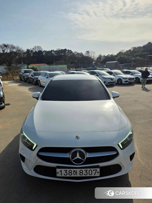 Mercedes-Benz A-Class W177 2020 Белый из Кореи