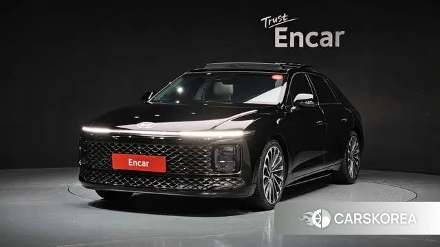 Hyundai Grandeur (GN7) 2023 Черный из Кореи