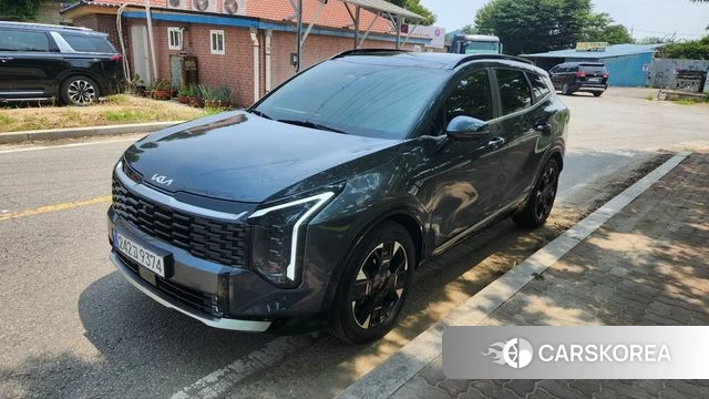 Kia The New Sportage 5th Generation 2025 Серебристо-серый из Кореи