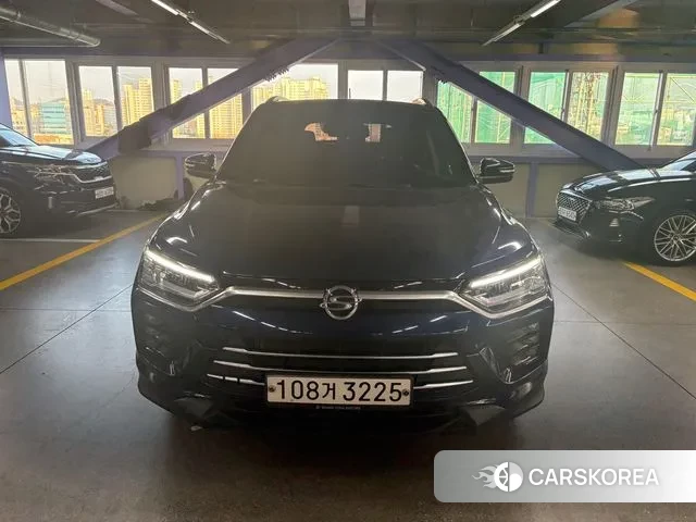 Ssangyong Beautiful Korando 2020 Синий из Кореи