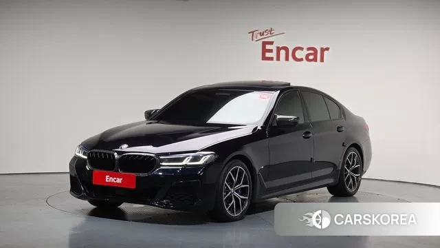 BMW 5 Series (G30) 2023 Черный из Кореи