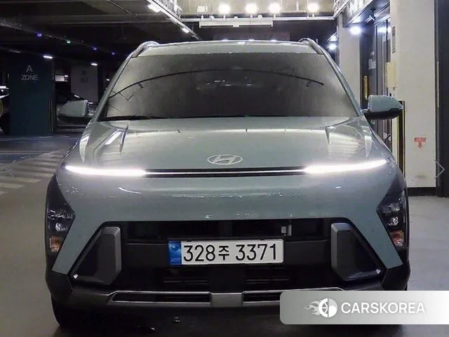 Hyundai Kona (SX2) 2023 Зеленый из Кореи