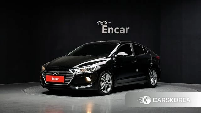 Hyundai Avante AD 2018 Черный из Кореи
