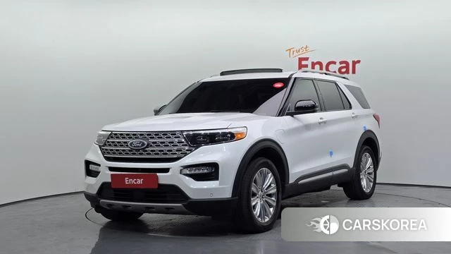 Ford Explorer 6th Generation 2021 Белый из Кореи