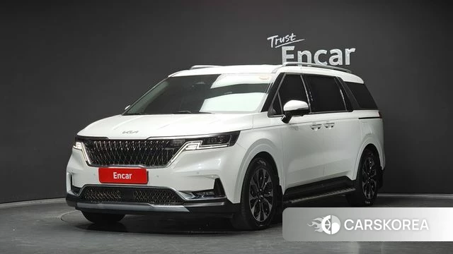 Kia Carnival 4th generation 2021 Белый из Кореи